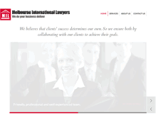 Tablet Screenshot of melbourneinternationallawyers.com.au
